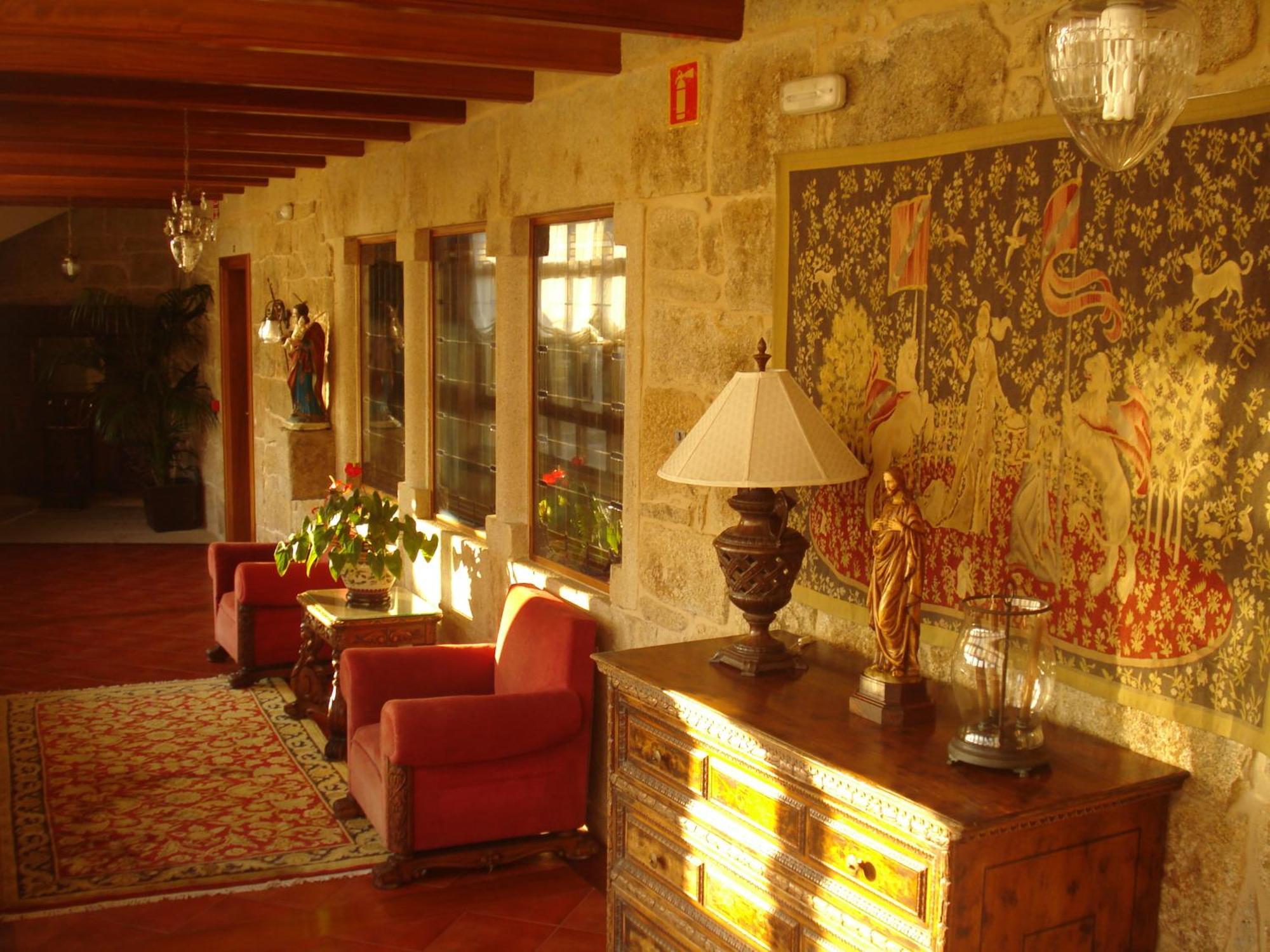Pazo A Capitana Bed & Breakfast Cambados Bagian luar foto